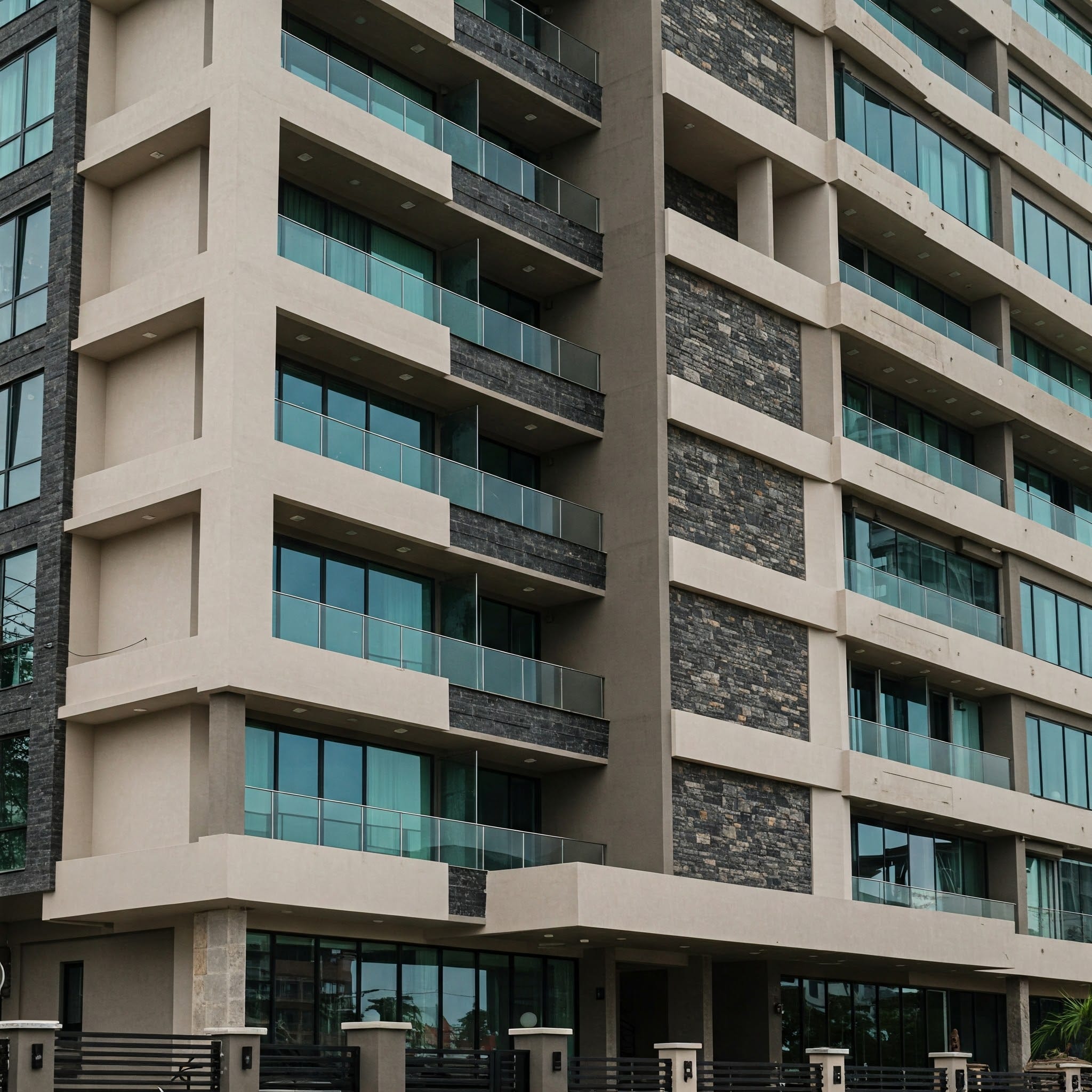 Exterior detail of a high-quality Sentinel Group building